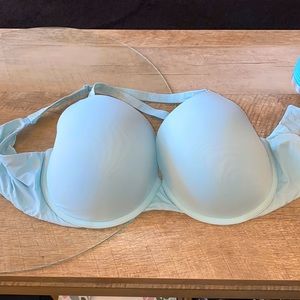 38DD Victoria Secret Tshirt Push UP Full Coverage - Lt. Blue